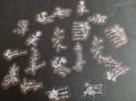 Бели самозалепващи цветя - Image 2