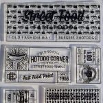Силиконови печати "Street Food"