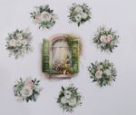 Стикери с прозорци и котки, зелени - Image 3