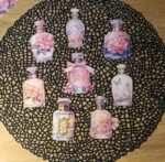 Стикери с парфюми, розови - Image 4
