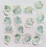 Цветя сет 30 бр., зелени - Image 3