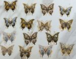 Стикери "Vintage Butterflies"