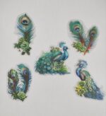 Стикери с пауни и пера - Image 2