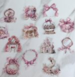 Сет розови стикери, 50 бр.