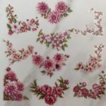 Розови хризантеми