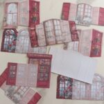 Стикери с прозорци, червени
