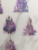 Стикери с приказни лилави замъци - Image 3