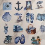 Стикери "Blue Summer"